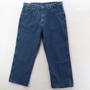 Bulwark FR Jeans Men’s Size 38x28 cat2 2112 Blue Dark Wash Fire Resistant